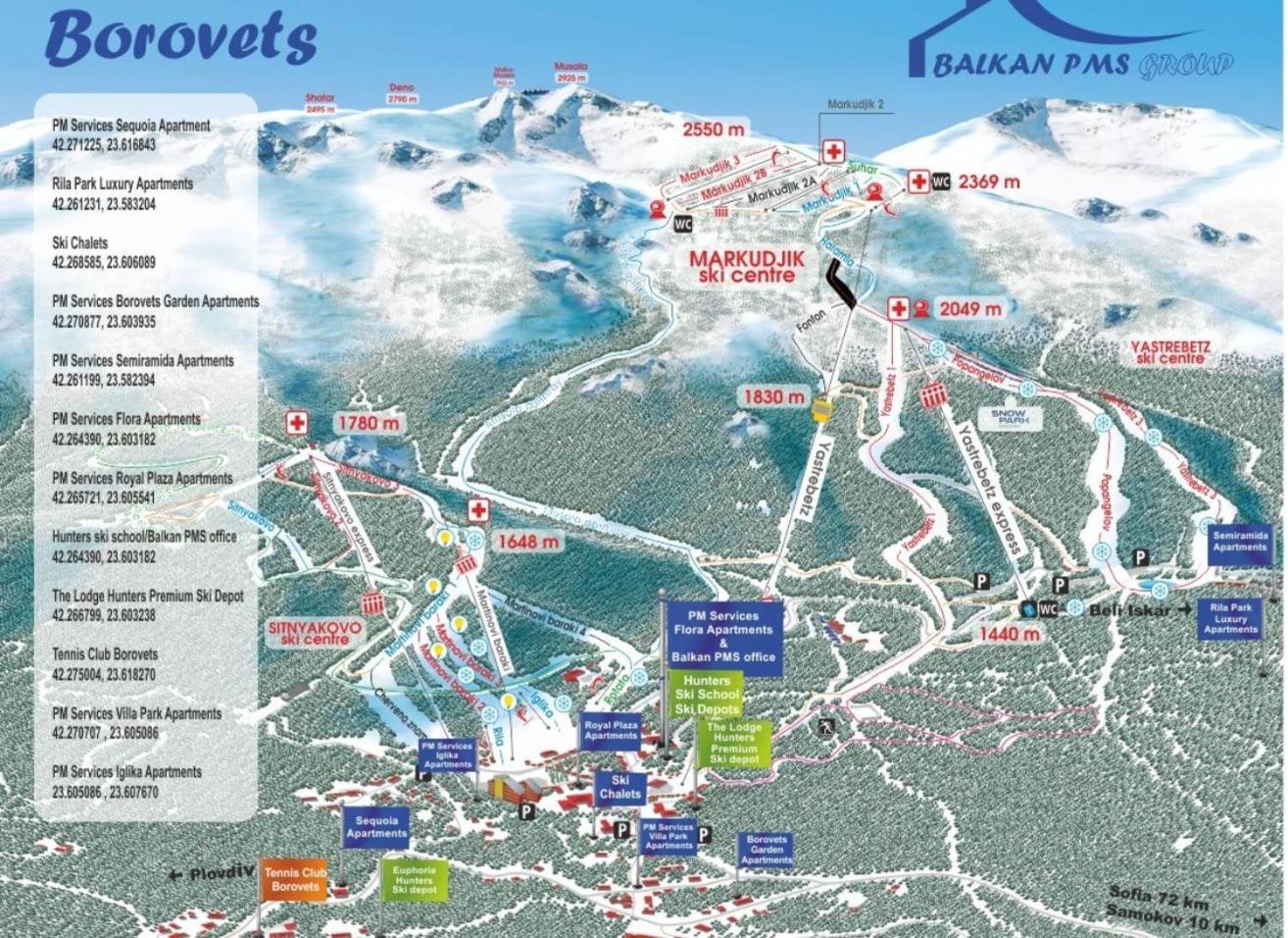 Borovets Gardens Luxury Apartment E11 Luaran gambar